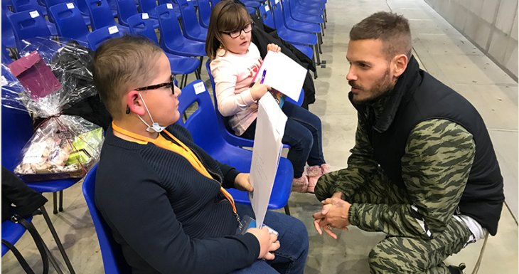 Un moment privil&eacute;gi&eacute; avec M Pokora