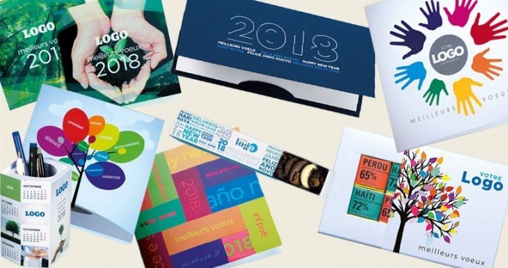 Cartes de voeux entreprises 2018 !